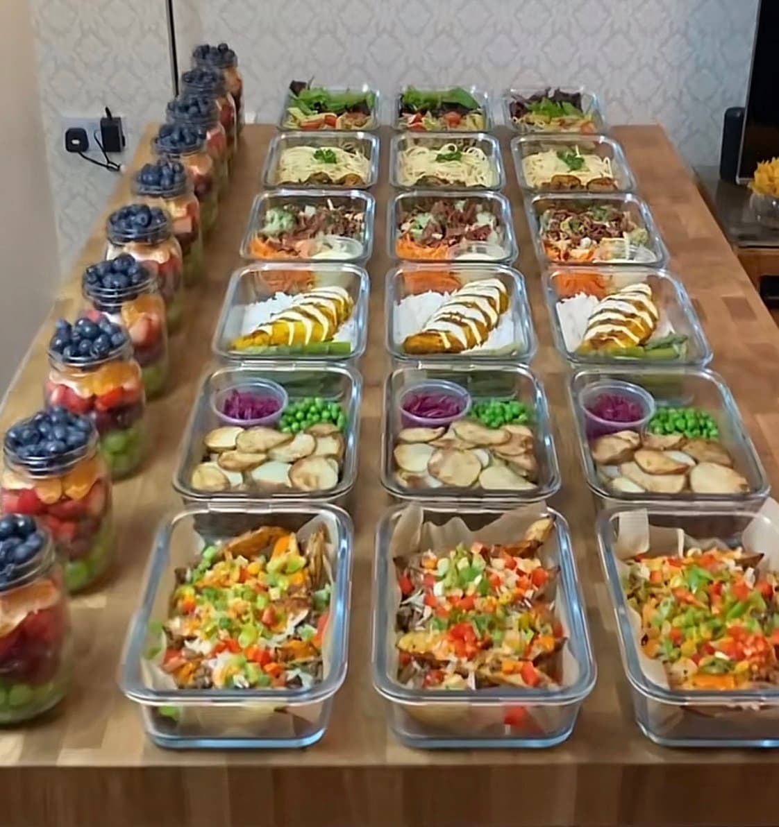 Prepared meals for the nutrition system